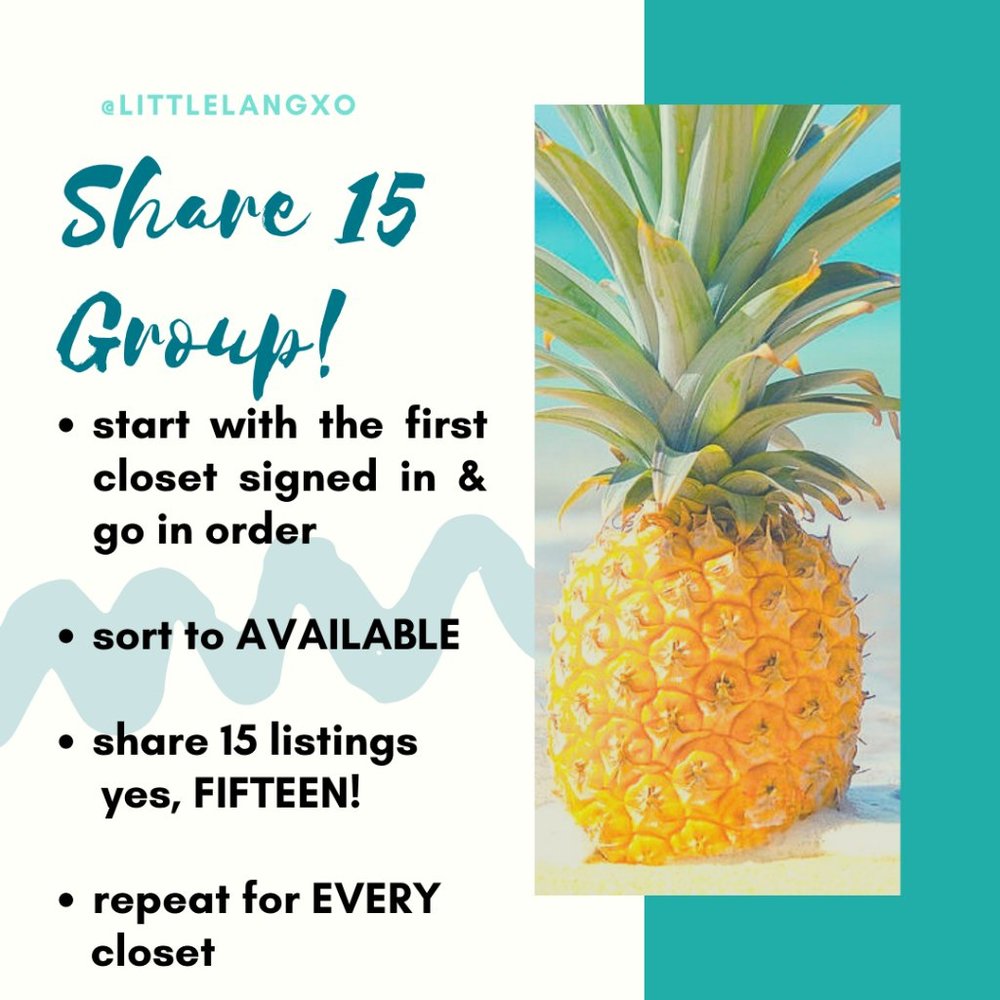 🥥 CLOSED • Wed Mar 10 • Share 15 Group 🥥 - Picture 11 of 11